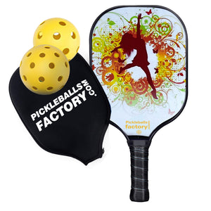 Pickleball Paddles | Pickleball Tournaments | Best Indoor Pickleball Demo Paddles | SX0080 DREAM DANCING Pickleball Paddle Supply