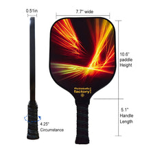 Load image into Gallery viewer, Pickleball Set | Best Pickleball Paddles | Lightest Pickleball Paddle | SX0081 ORANGE LIGHT Pickleball Set for Pickleball website

