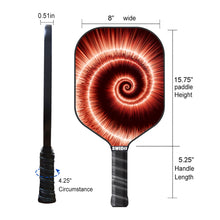 Load image into Gallery viewer, Pickleball Paddle | Pickleball Rackets | Pickleball Paddle With Largest Sweet Spot | SX0095 FIRE EYE Pickleball Paddle Pro FEPICA
