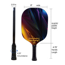 Load image into Gallery viewer, Pickleball Paddles | Pickleball Racquet | Outdoor Pickleball Balls For Sale | SX0098 PROMISING DARK Pickleball Paddle Pro GREARBOXIC
